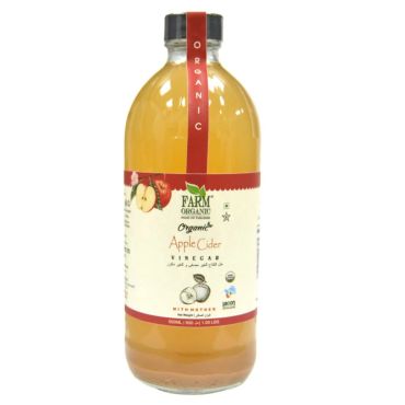 Farm Organic Apple Cider Vinegar with Mother 500 ml